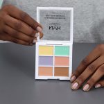 NYX Professional Makeup Color Correcting Palet, concealer make-uppalet, 6 romige mengbare tinten